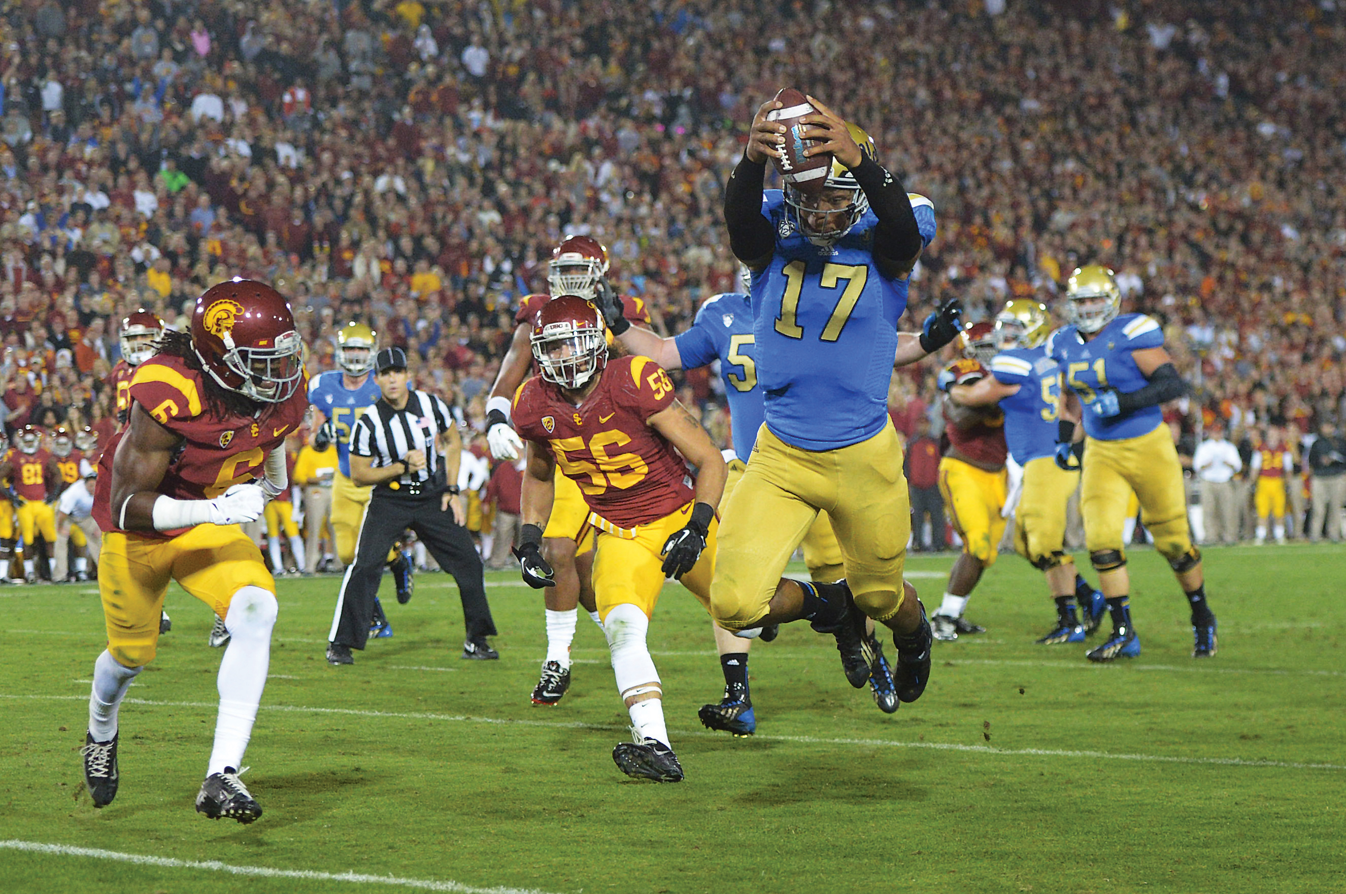 USC Vs UCLA A Cardinal And Gold Against Blue And Gold Rivalry 